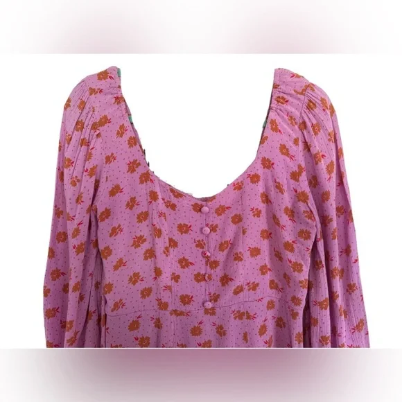 Billabong heartland long sleeve mini dress- Size Small - Picture 4 of 10